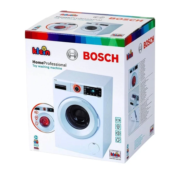 9213 Bosch Oyuncak Sesli Işıklı Çamaşır Makinesi - 5