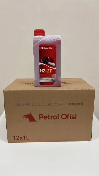 PETROL OFİSİ HZ 2T ÇİM AĞAÇ KESME MOTOR YAĞI 1 LT X 12 ADET