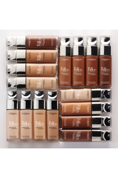 L'Oreal Paris True Match Bakım Yapan Fondöten - 3W Sıcak Alt Ton 3600522862543 - 5