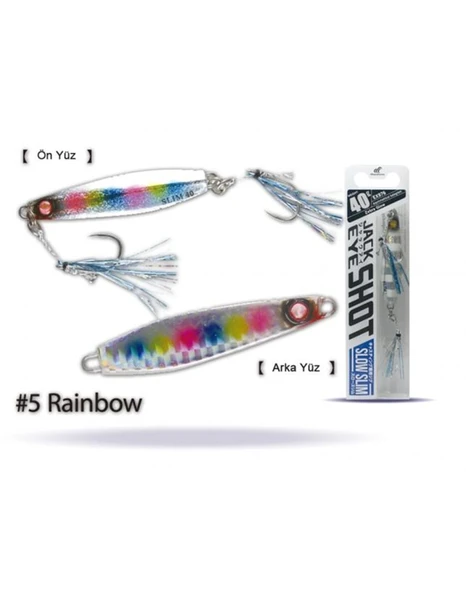Hayabusa EX 976 Jack Eye Slow Slim 40gr Light Jig Suni Yem - 2