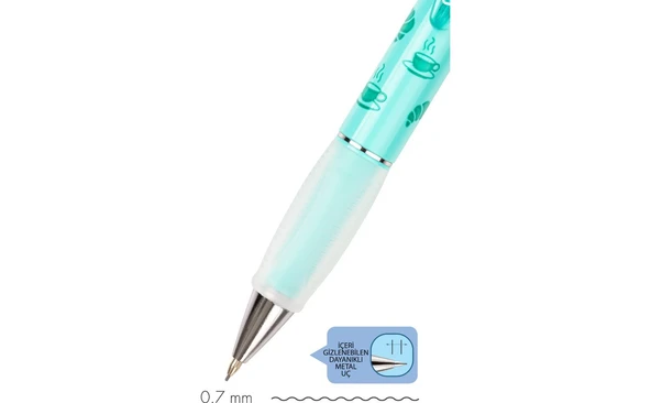 Serve Deep Versatil Kalem - Tatlı Serisi Pastel Nane Yeşili - 3