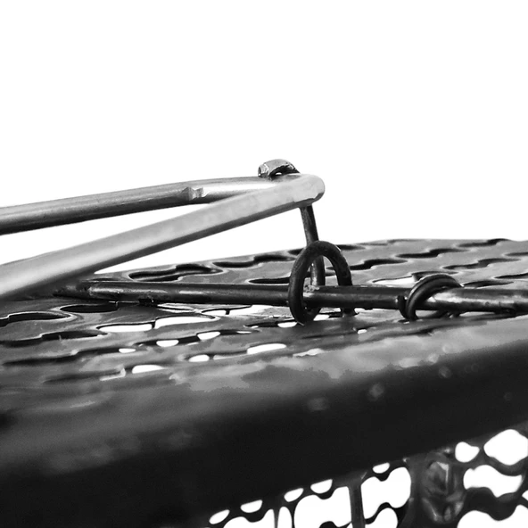 Büyük Fare Sıçan Tuzağı Kafesi Kapanı Canlı Yakalama Tutma Yaylı Metal Tuzak Fakı - 3