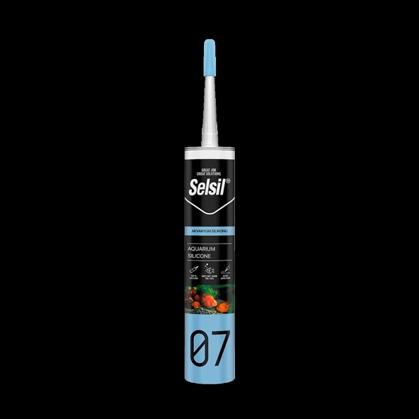 SELSİL Akvaryum Silikonu 280ml - Şeffaf