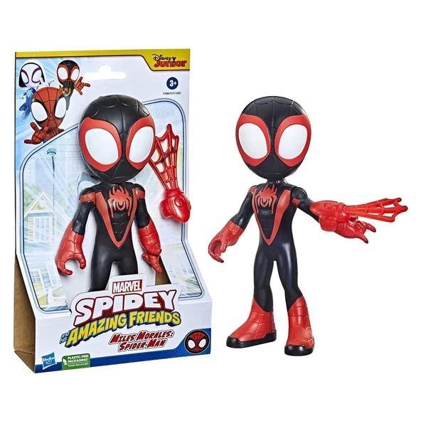 F3988 Spidey Ve İnanılmaz Arkadaşları - Dev Figür Miles Morales +3 Yaş
