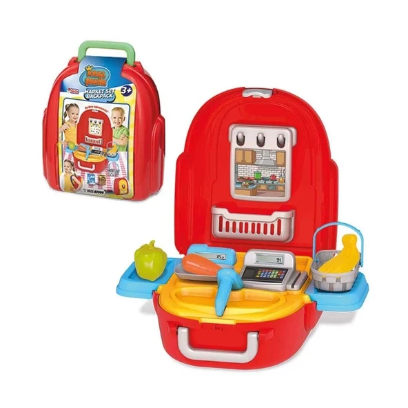 03908 Kral Şakir Market Set Sırt Çantası