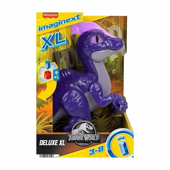 Hml43 Imaginext™ Jurassic World™ Deluxe Xl Parasaurlophus