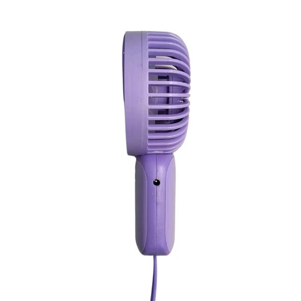 bigmate Mini El Fanı Taşınabilir Serinletici Şarjlı Vantilatör Tek Kademeli Hız Ayarı  YM88151 - 4