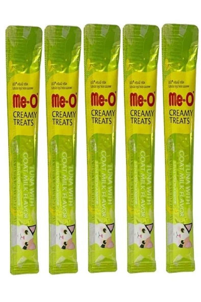 Me-O Ton Balıklı ve Keçi Sütlü Kedi Ödül Maması 15 Gr*5 ADET