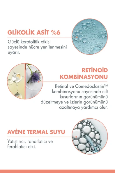 Avene Cleanance Cilt Kusurları İçin Yoğun Etkili Peeling Krem 40 ml - 7