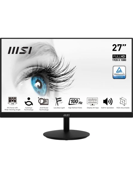 MSI PRO MP271A 27" 1 ms Full HD IPS 100 Hz Monitör