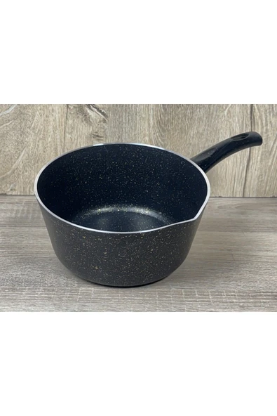 Att  Morelli Granit 20 cm Sütlük Siyah&Gold