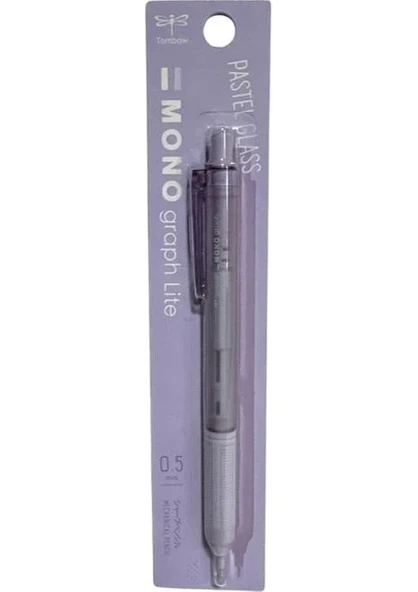 Tombow Mono Graph Lite Pastel Glass Cam Mor 0.5 Kalem (MGL907LPK)