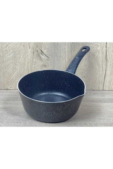 Att  Morelli Granit 20 cm Sütlük Siyah&Beyaz