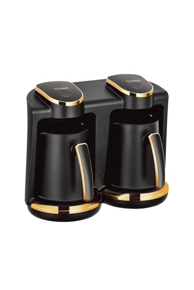 Torima 202 Double Sesli Komut Türk Kahvesi Makinesi 250ml+250ml 8 Fincan Kapasiteli - Resim 6