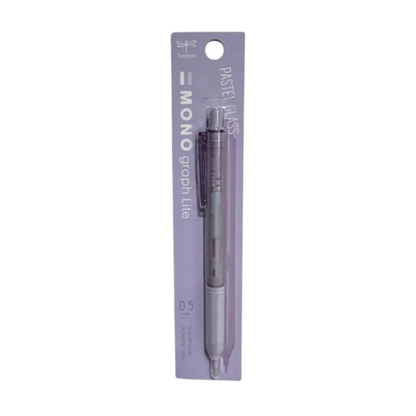 Tombow Mono Graph Lite Pastel Glass Cam Mor 0.5 Kalem (MGL907LPK) - Resim 2