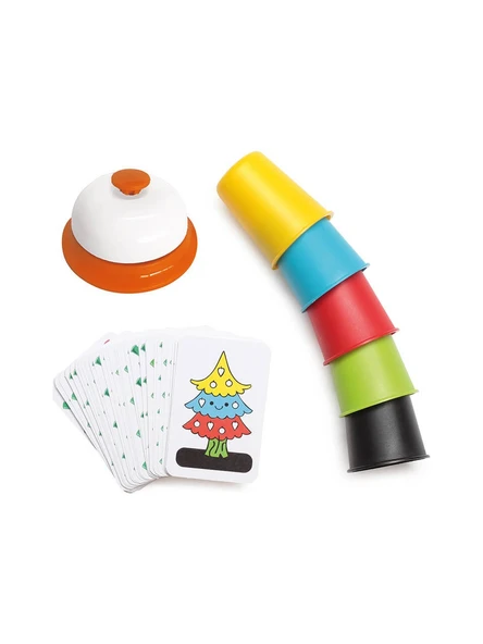 Zıp Zıp Bardaklar Eğitici Aile Oyunu - 2