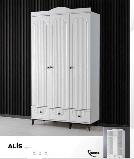 ALİS 3 KAPILI DOLAP