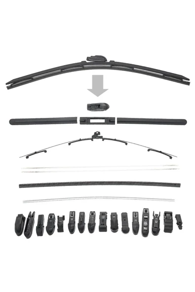 HRPAK Land Rover Range Rover IV 2016 Sonrası Cam Silecek 60x50-T11 - Resim 2