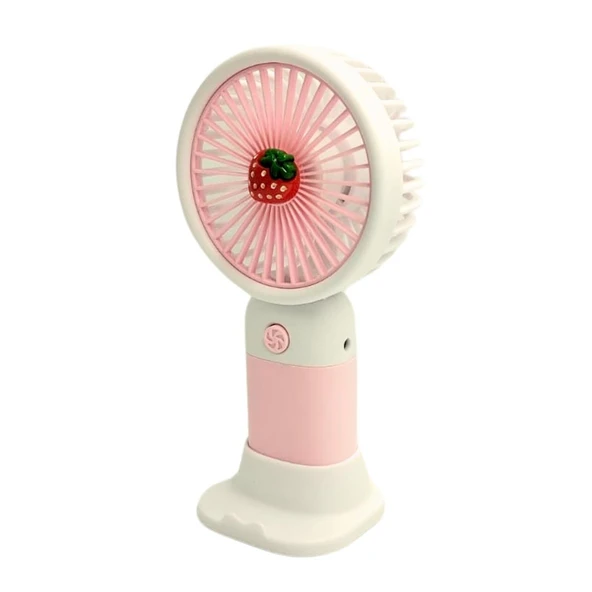 bigmate Mini El Fanı Taşınabilir Serinletici Şarjlı Vantilatör Tek Kademeli Hız Ayarı  YM88146A - 3