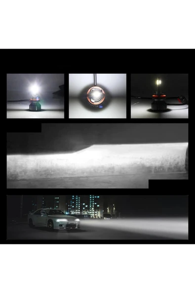 WALZEN 9005 Led Xenon Led Zenon Far Ampulü Yeni Nesil Şimşek Etkili - 3