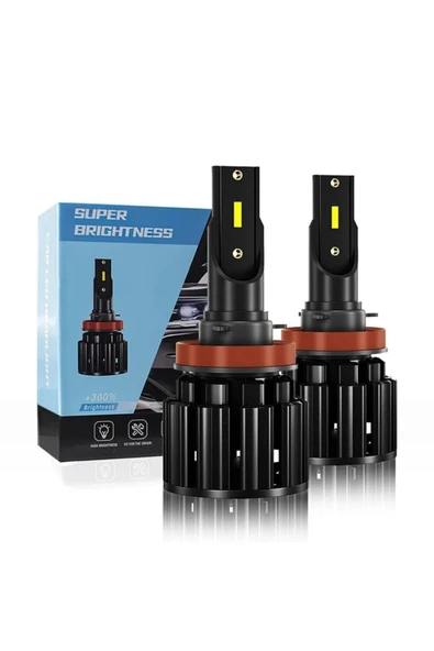 WALZEN H7 Led 10000 Lümen Xenon Led Zenon Far Ampulü Yeni Nesil Şimşek Etkili