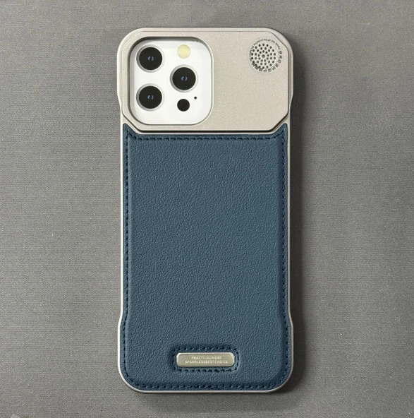 iPhone 16 Pro Max Parfümlü Koku Hazneli MagSafe Uyumlu Deri Kılıf ürün görseli