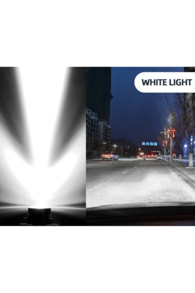 HRPAK Ford Courier Için Uyumlu Beyaz Lazer Şimşek Etkili Led Xenon Sis Far Ampulü H11 - Resim 5