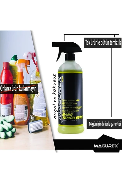 MAGUREX Nano Temizleyici 800 ml Dijimat Uygulama Eldiveni Hediye - 7
