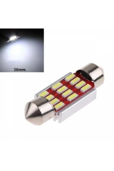 CANBUS Sofit Led 1 Adet 36 Mm Tavan Plaka Ampül Yüksek Aydınlatma Özelliği - 2
