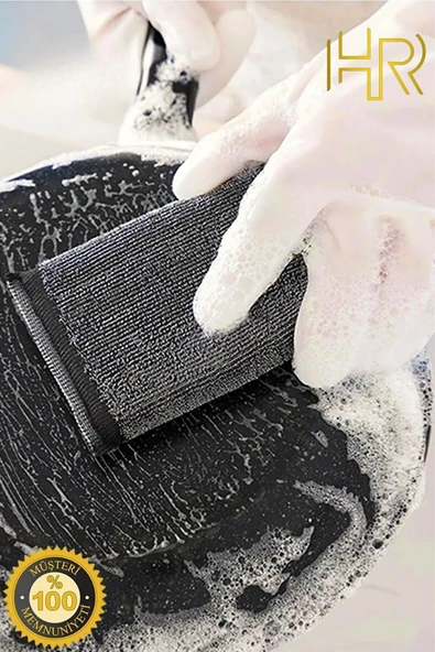 HRPAK Missclean ( 2 Adet ) Sihirli Inox Paslanmaz Telli Bulaşık Süngeri