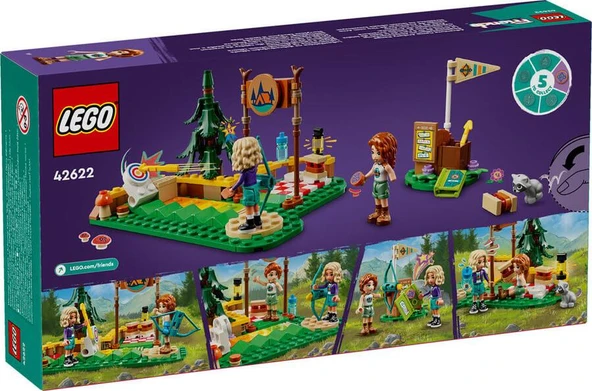 Lego Friends 42622 Macera Kampı Okçuluk Alanı - Resim 3