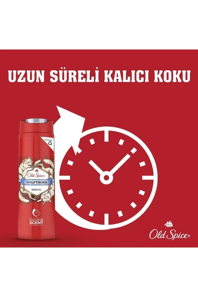 OLD SPICE WOLFTHORN DUŞJELİ+ŞAMPUAN 400 ML - 7