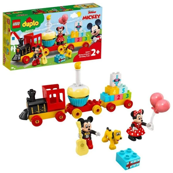 Lego Duplo Disney Mickey and Friends Mickey ve Minnie Doğum Günü Treni 10941 - Resim 2