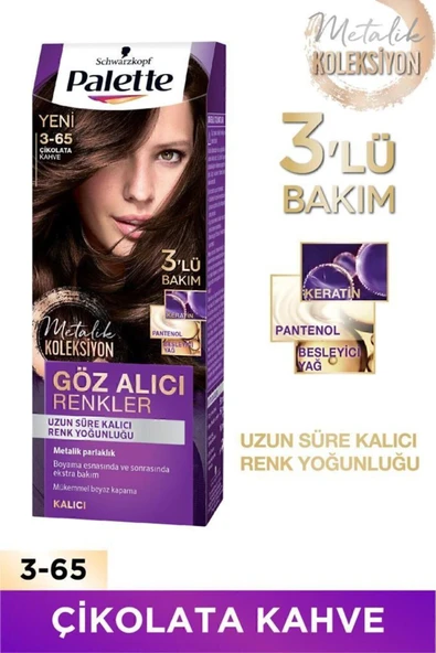 Göz Alıcı Renkler 3-65 Çikolata Kahve X 2 Adet - 2