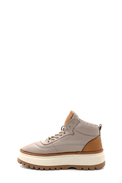 Hakiki Deri  Kadın Kalın Taban Bot 409SZA3116 - Resim 3