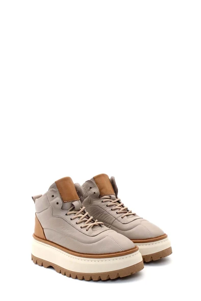 Hakiki Deri  Kadın Kalın Taban Bot 409SZA3116 - Resim 5