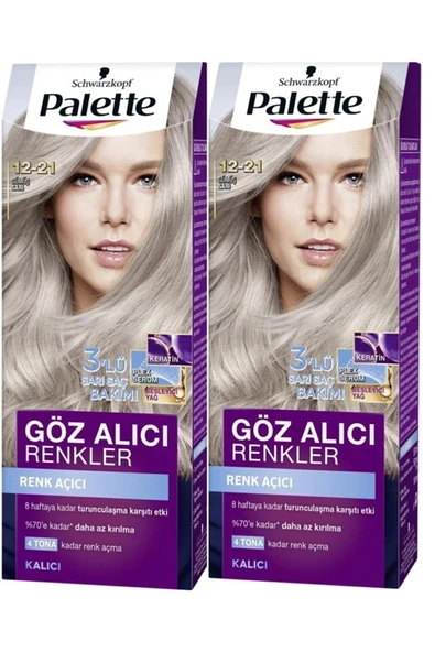Göz Alıcı Renkler 12-21 Gümüş Sarı X 2 Adet