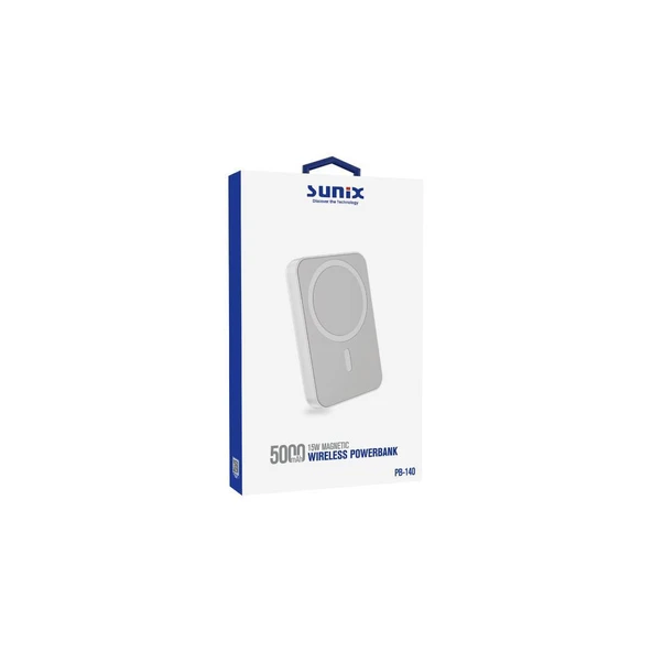 Sunix 5.000 Mah 15W Manyetik Taşınabilir Powerbank PB-140 - 5