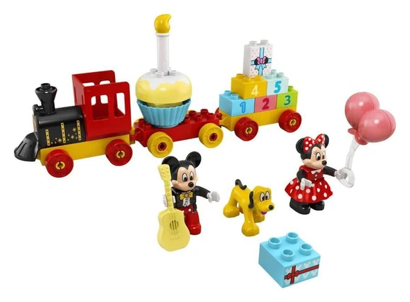 Lego Duplo Disney Mickey and Friends Mickey ve Minnie Doğum Günü Treni 10941 - Resim 3
