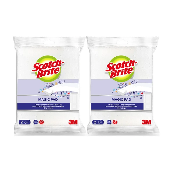 Scotch Brite Scotch-Brite Silgi Sünger 4'lü - 2