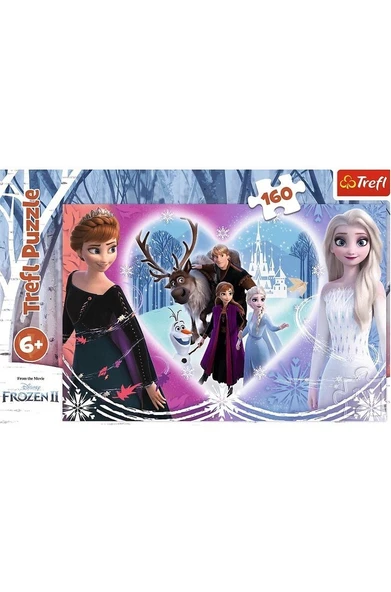 Lisanslı  Frozen  160 Parça Puzzle 4085 - 3