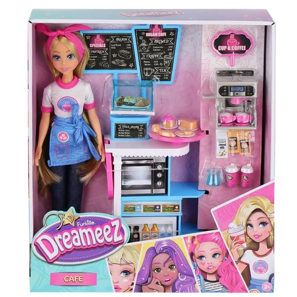 2081002 Dreameez Bebek Ve Cafe Oyun Seti -sunman