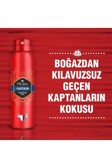 Sprey Deodorant 150 ml Captainx2 - 4
