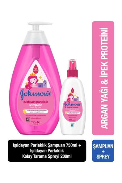 Işıldayan Parlaklık Bebek Şampuanı + Işıldayan Parlaklık Kolay Tarama Saç Spreyi
