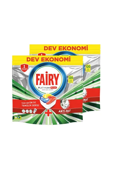 Fairy Platinum Plus 240'lı (120x2) - 2