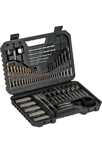 Impact Drill 600 Watt 103 Piece Drill Bit Screwdriver Bit Toolbox - 7