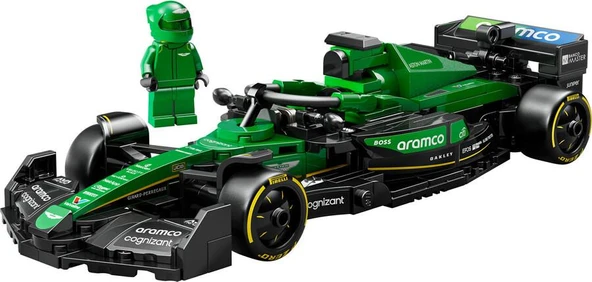 Lego Speed Champions Aston Martin Aramco F1® AMR24 Yarış Arabası 77245 - Resim 2