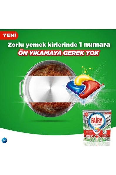 Platinum Plus Bulaşık Makinesi Deterjanı Kapsülü/tableti 84 Yıkama Limon Kokulu - 4