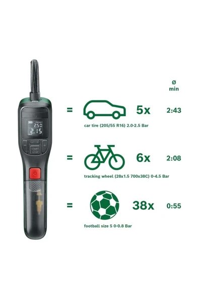 Bosch 603947000 Easypump Akülü Hava Kompresörü - 5