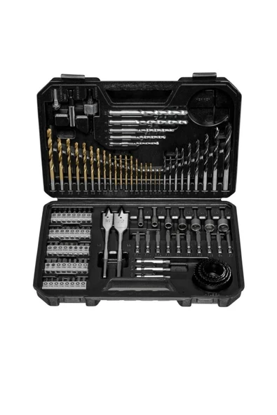 Impact Drill 600 Watt 103 Piece Drill Bit Screwdriver Bit Toolbox - 6